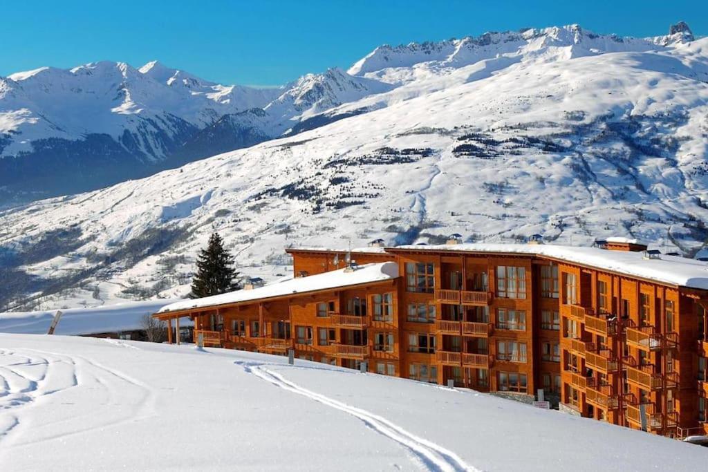 Confort Et Espace Pour Cet Appartement Duplex De 100 M2 Avec Grand Sejour Expose Sud Avec Cheminee, 4 Chambres , Acces Direct Aux Pistes De Ski Et Au Golf Dans La Residence Edenarc Avec Piscine, Jacuzzi Et Spa Bourg-Saint-Maurice Extérieur photo